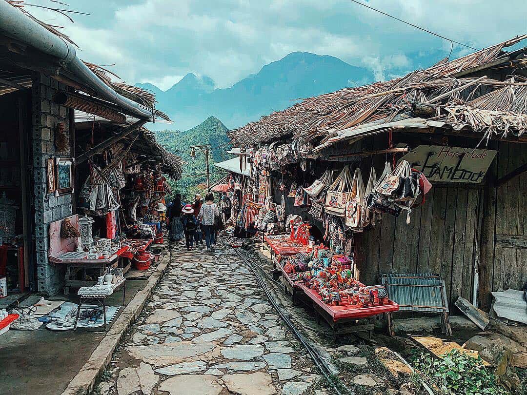 Bản làng Cát Cát ở Sa Pa