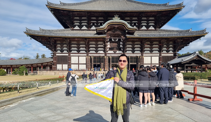 Thăm quan Chùa Todaiji (Đông Đại Tự) thành phố Nara, Nhật Bản
